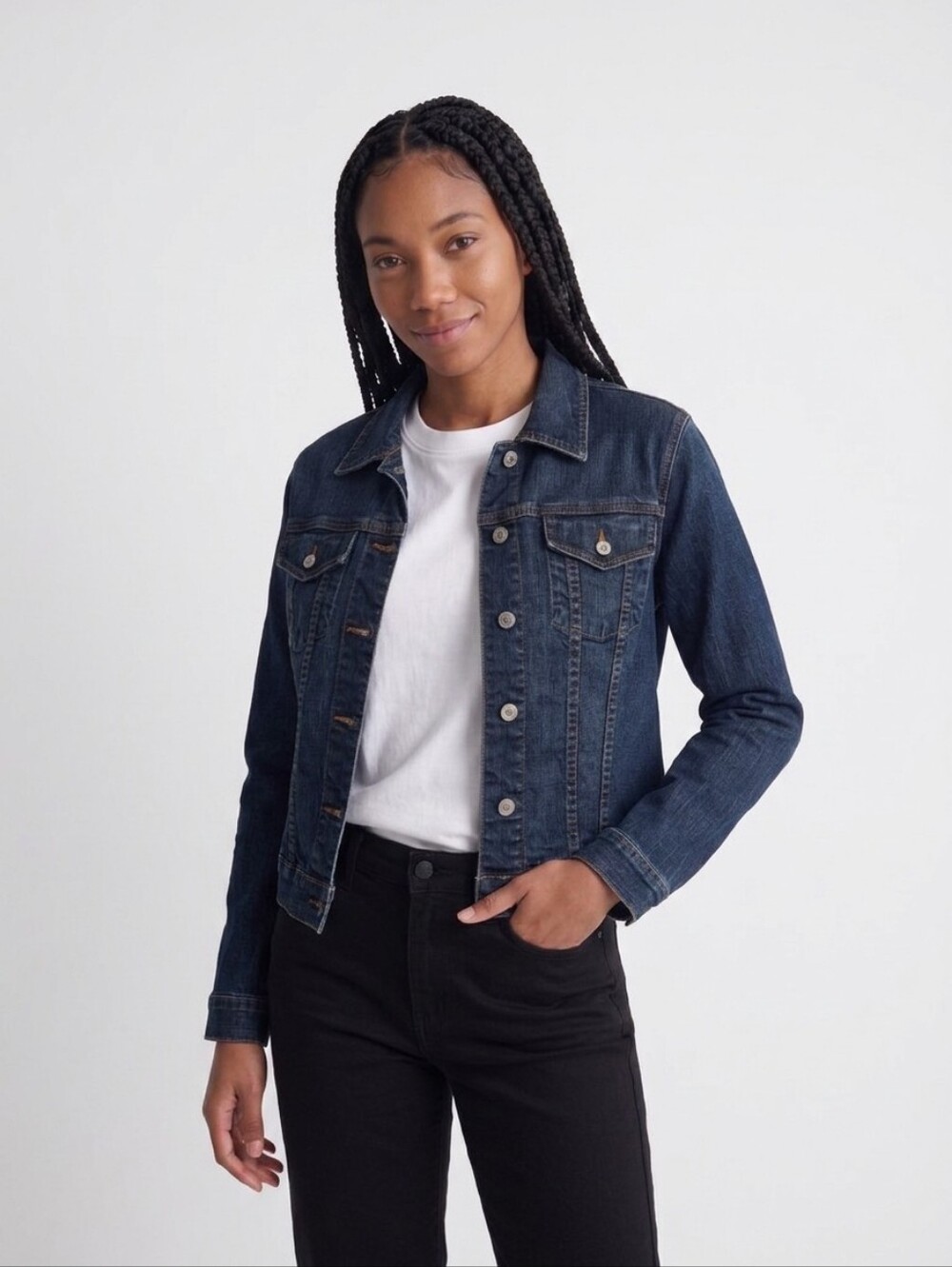 Rocawear Vintage Y2K Denim Misses Jacket - Size Large